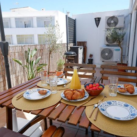 Spacious Terrace, Swimming Pool, Private Parking Olhao Exterior photo