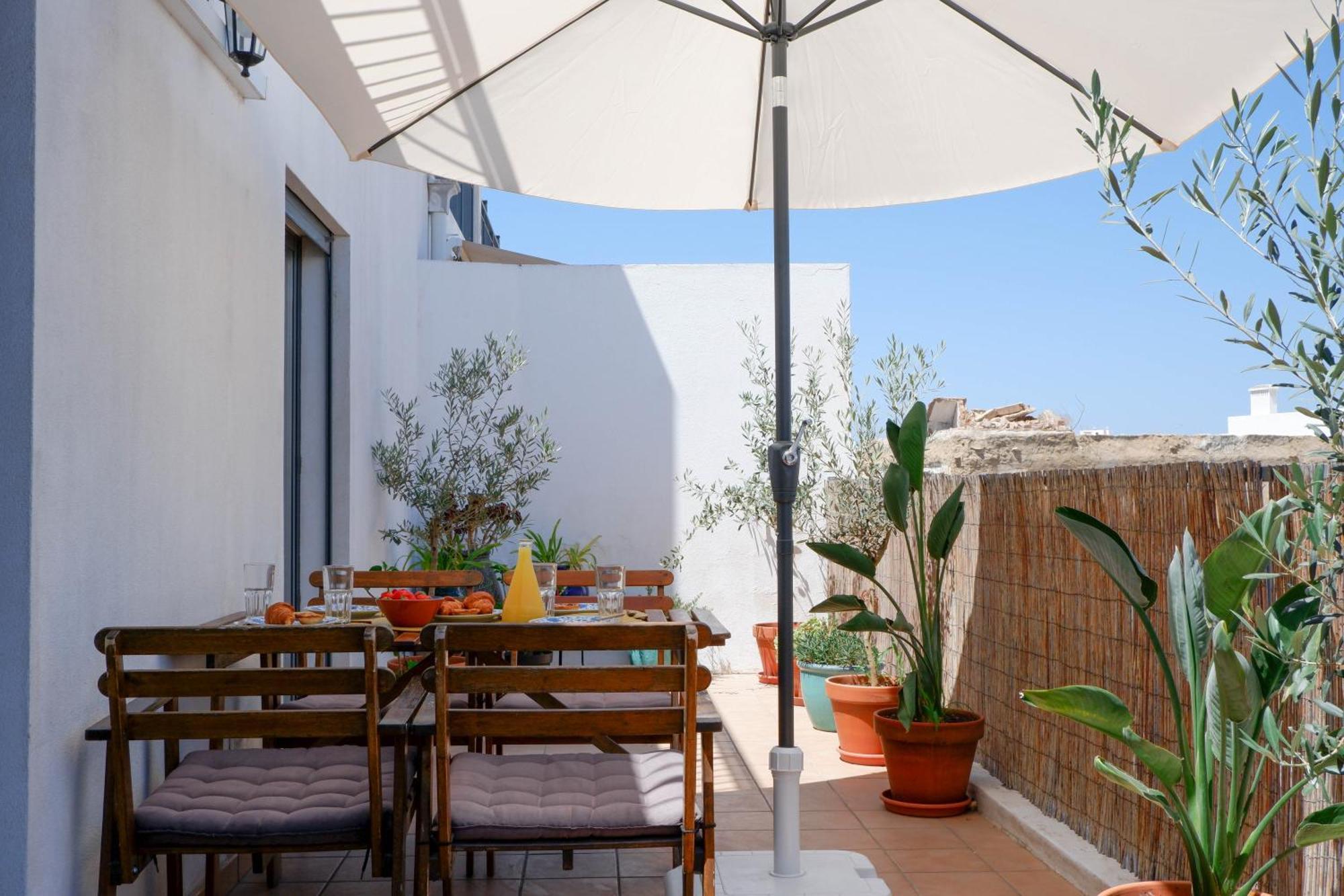 Spacious Terrace, Swimming Pool, Private Parking Olhao Exterior photo